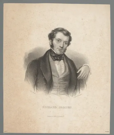 Portret van Richard Cobden