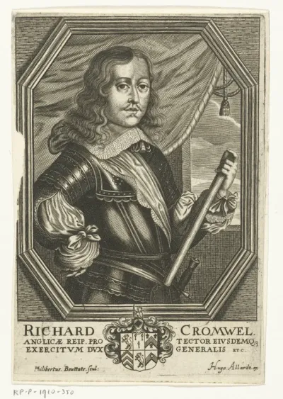 Portret van Richard Cromwell