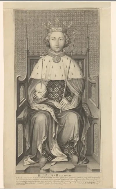 Portret van Richard I, koning van Engeland