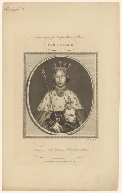 Portret van Richard II, koning van Engeland
