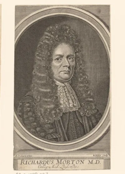 Portret van Richard Morton
