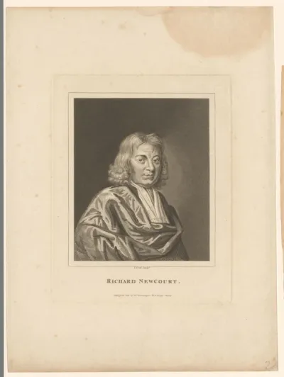 Portret van Richard Newcourt