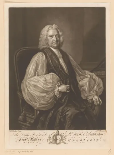 Portret van Richard Osbaldeston