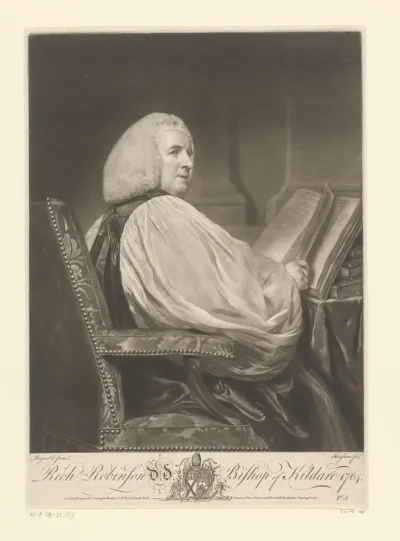 Portret van Richard Robinson