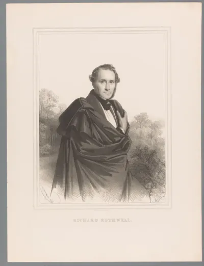 Portret van Richard Rothwell