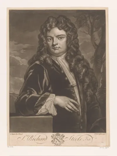 Portret van Richard Steele
