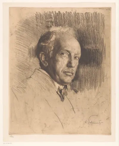 Portret van Richard Strauss