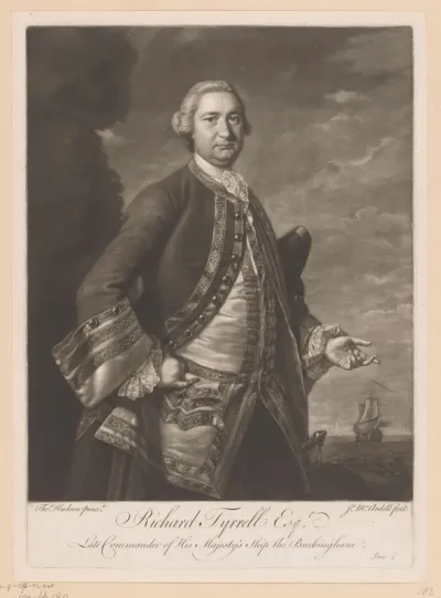 Portret van Richard Tyrrell