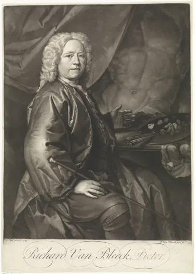 Portret van Richard van Bleeck