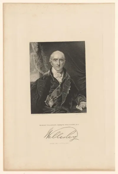 Portret van Richard Wellesley