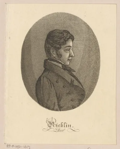 Portret van Ricklin