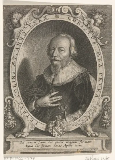 Portret van ridder Petrus Colins