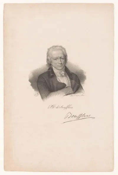 Portret van ridder Stanislas de Boufflers