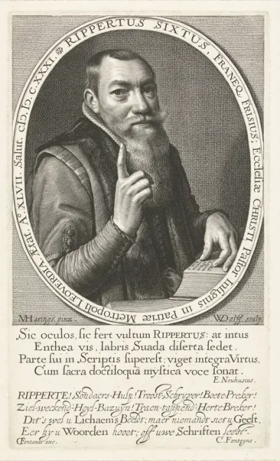 Portret van Rippertus Sixtus