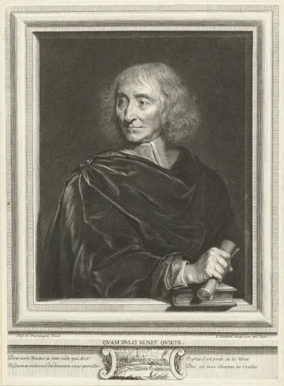 Portret van Robert Arnauld d'Andilly