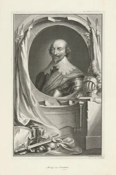Portret van Robert Bertie, 1e graaf van Lindsey