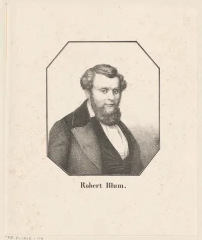 Portret van Robert Blum