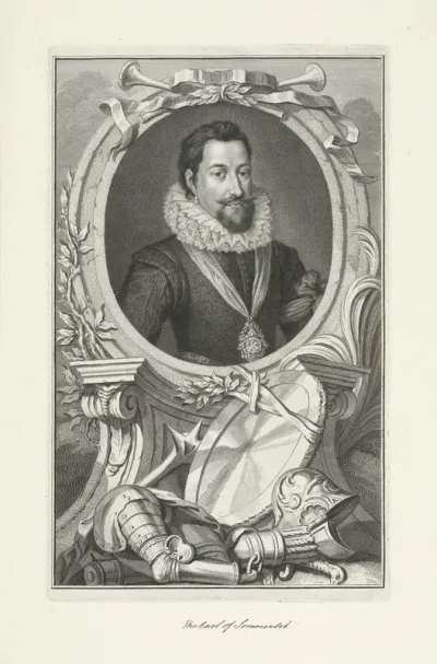 Portret van Robert Carr, 1e graaf van Somerset