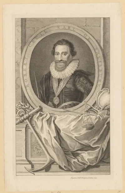 Portret van Robert Cecil