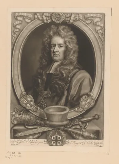 Portret van Robert Clayton
