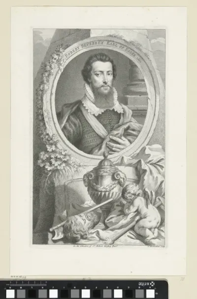 Portret van Robert Devereux