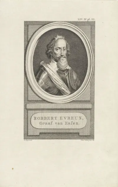 Portret van Robert Devreux, graaf van Essex