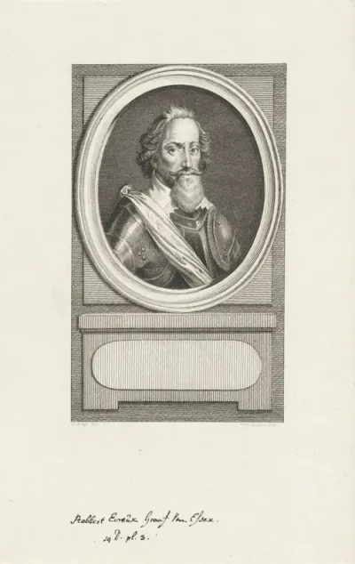 Portret van Robert Devreux, graaf van Essex