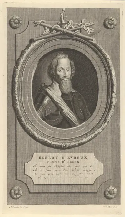 Portret van Robert Devreux, tweede graaf van Essex