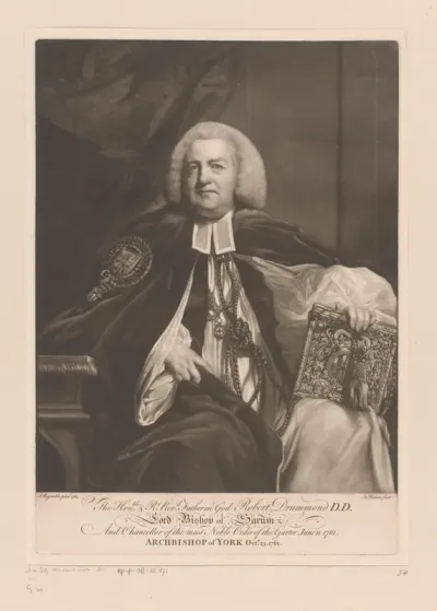 Portret van Robert Drummond