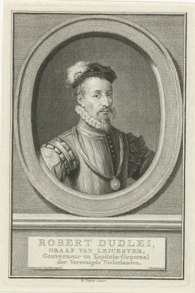 Portret van Robert Dudley, graaf van Leicester