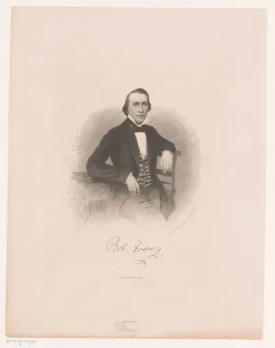 Portret van Robert Franz