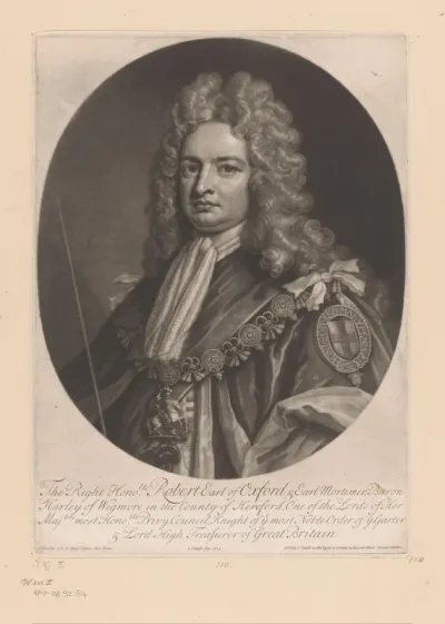 Portret van Robert Harley