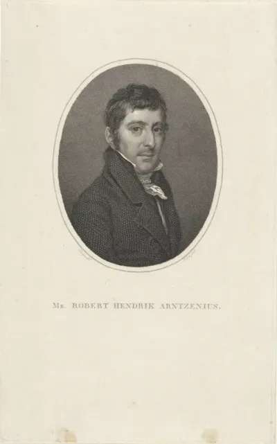Portret van Robert Hendrik Arntzenius