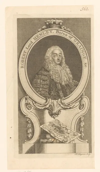 Portret van Robert Henley