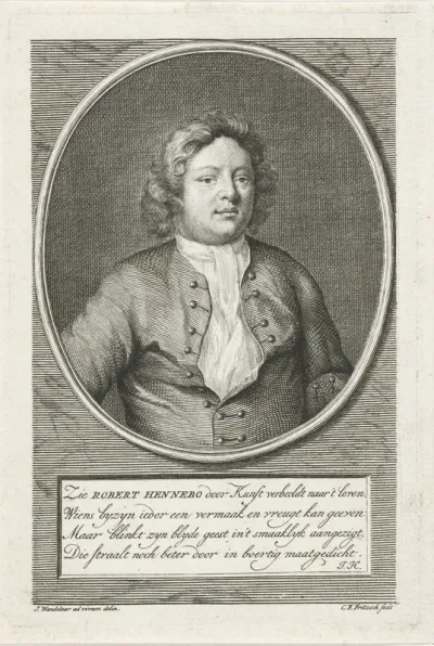 Portret van Robert Hennebo
