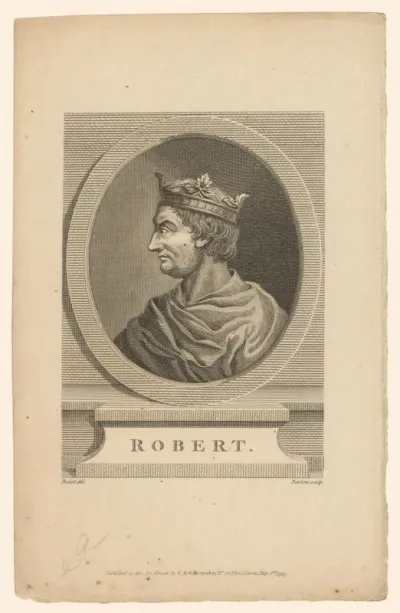 Portret van Robert II van Frankrijk