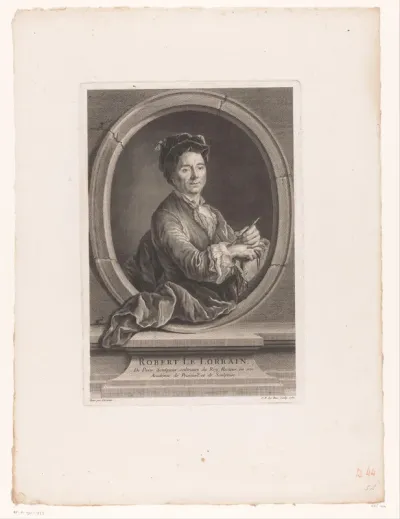 Portret van Robert Le Lorrain