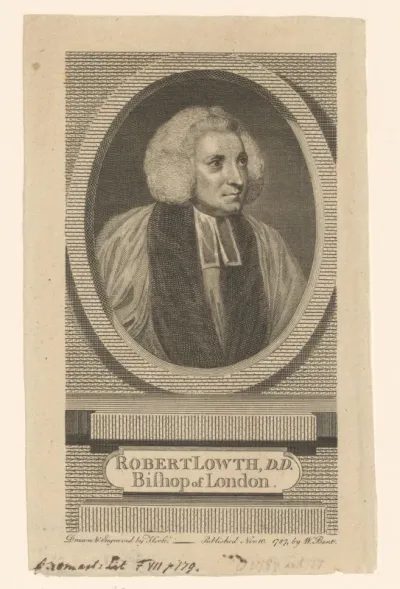 Portret van Robert Lowth