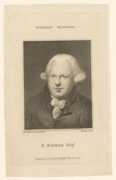 Portret van Robert Raikes