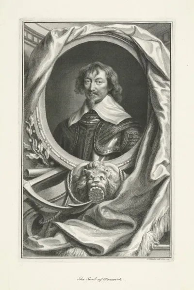 Portret van Robert Rich, graaf van Warwick