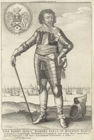Portret van Robert Rich, graaf van Warwick