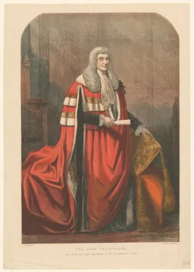 Portret van Robert Rolfe, baron van Cranworth