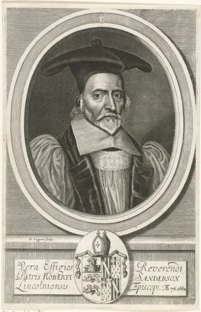 Portret van Robert Sanderson