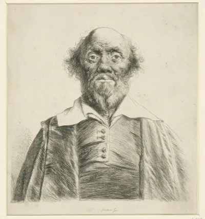 Portret van Robert South (of Charles Digby), 112 jaar oud