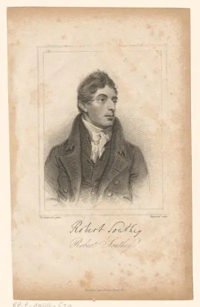 Portret van Robert Southey