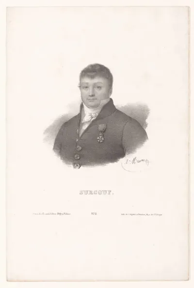 Portret van Robert Surcouf