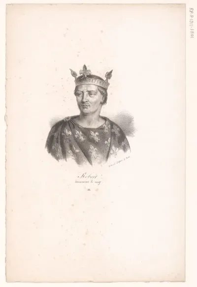 Portret van Robert van Anjou