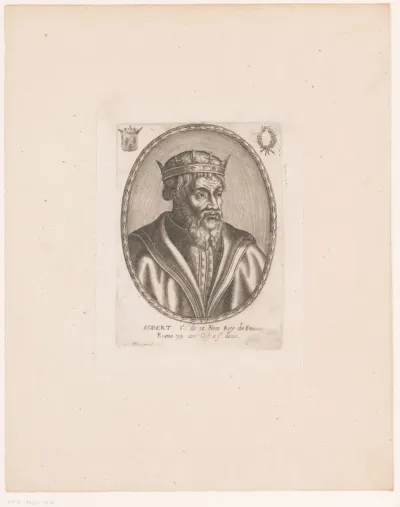 Portret van Robert van Bourgondië