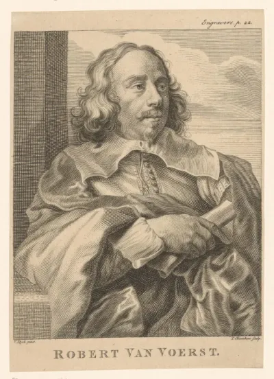 Portret van Robert van Voerst