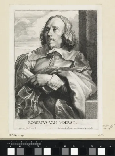 Portret van Robert van Voerst